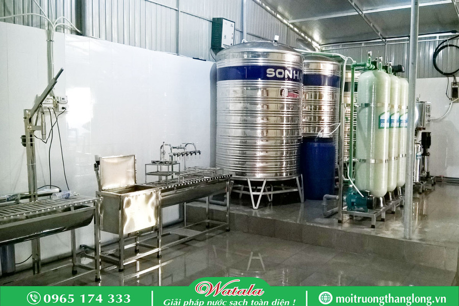 Hệ Thống Lọc Nước Uống Đóng Chai