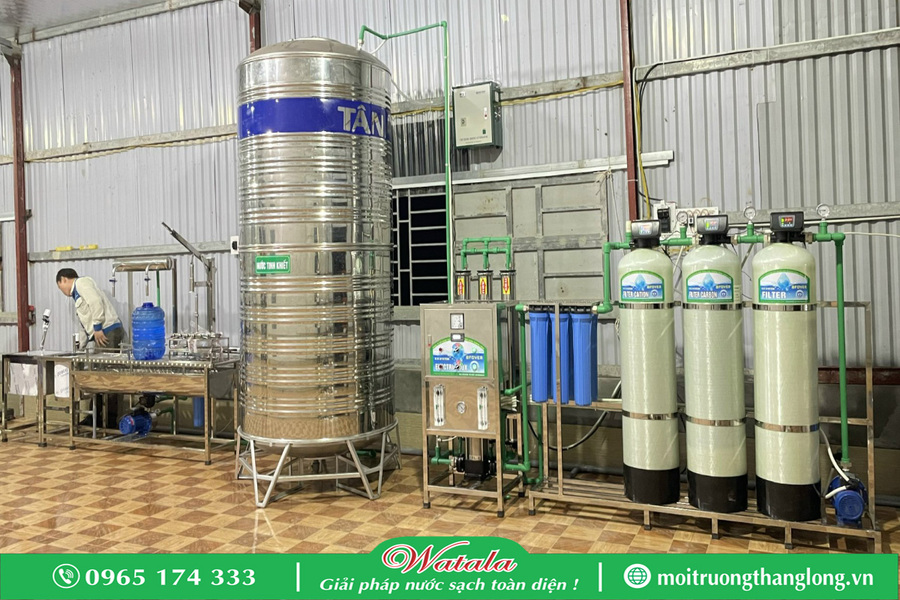 Hệ Thống Lọc Nước Uống Đóng Chai