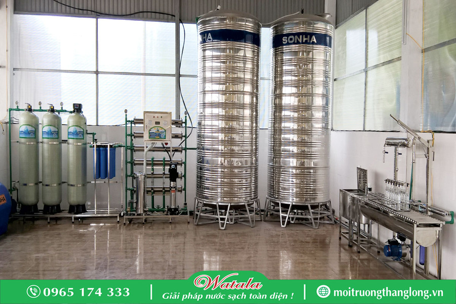 Hệ Thống Lọc Nước Uống Đóng Chai