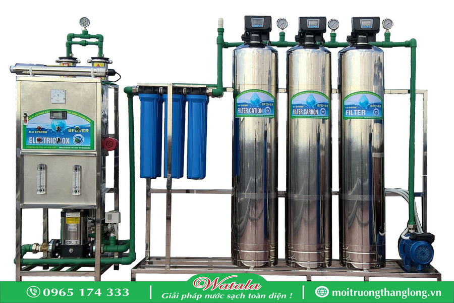 Hệ Thống Lọc Nước Ro Cho Nhà Máy Mỹ Phẩm