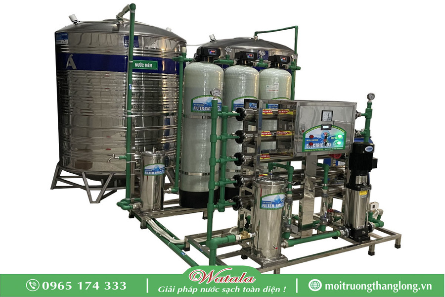 Hệ Thống Lọc Nước RO Sản Xuất Nước Tẩy Rửa