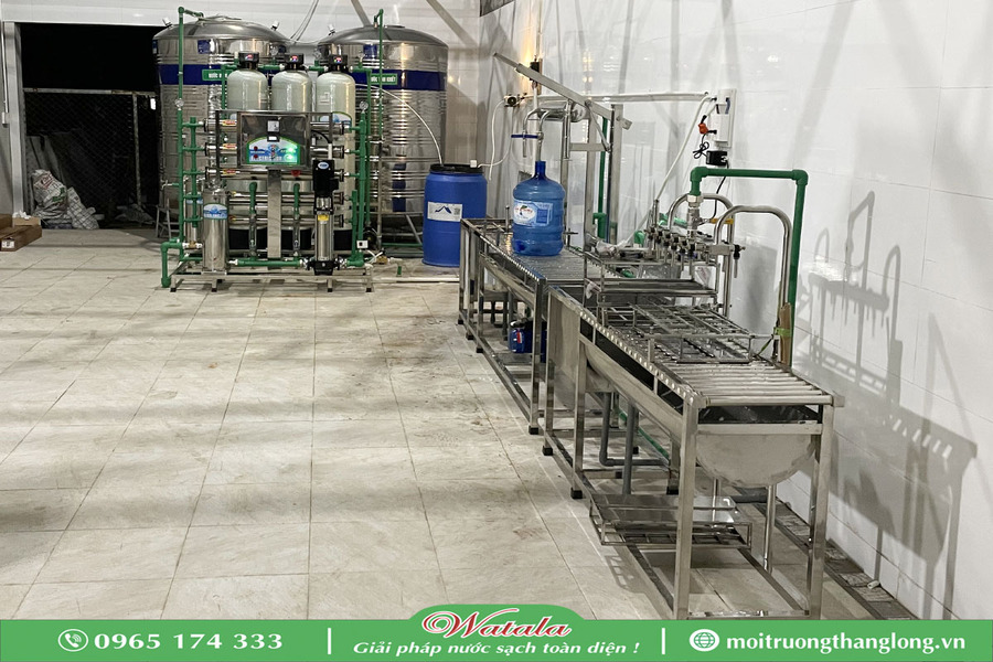 Hệ Thống Lọc Nước Uống Đóng Chai